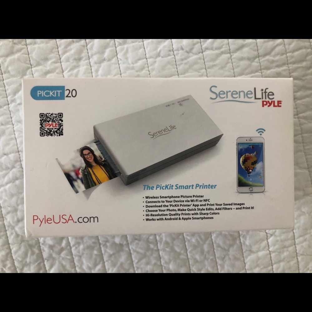 SereneLife Portable Photo Printer